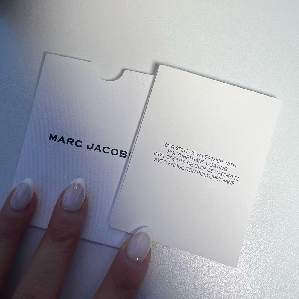 Marc Jacobs Black & Cream Leather Tote - Picture 10 of 11